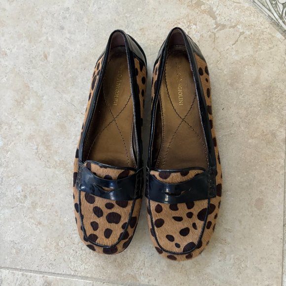 Size 6.5 Enzo Angiolini Leopard Print Women's Drivers - Picture 3 of 5